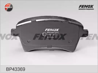 Комплект тормозных колодок FENOX BP43369