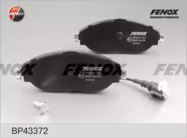 Комплект тормозных колодок FENOX BP43372