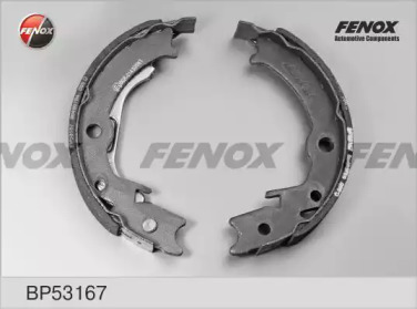 Комлект тормозных накладок FENOX BP53167