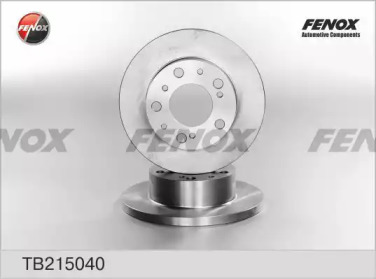 Тормозной диск FENOX TB215040