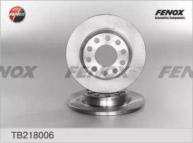 Тормозной диск FENOX TB218006