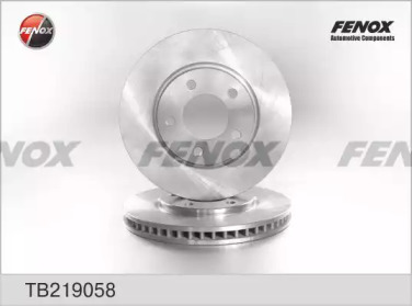 Тормозной диск FENOX TB219058