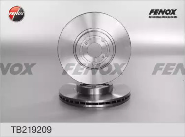 Тормозной диск FENOX TB219209