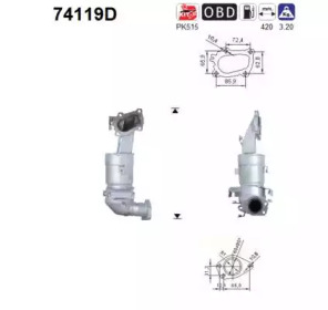 Катализатор AS 74119D