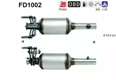 Фильтр AS FD1002