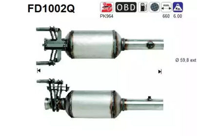 Фильтр AS FD1002Q