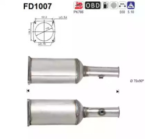 Фильтр AS FD1007