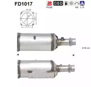 Фильтр AS FD1017