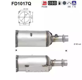 Фильтр AS FD1017Q