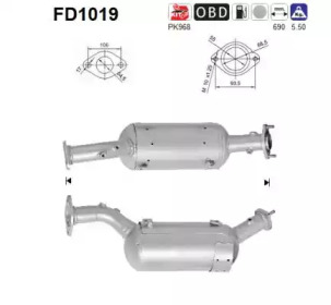 Фильтр AS FD1019