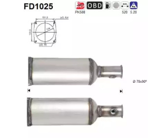 Фильтр AS FD1025