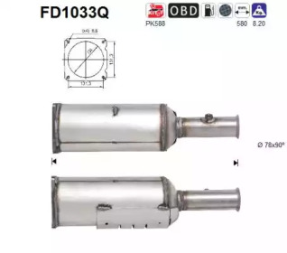 Фильтр AS FD1033Q