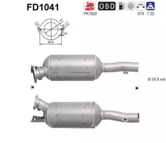 Фильтр AS FD1041