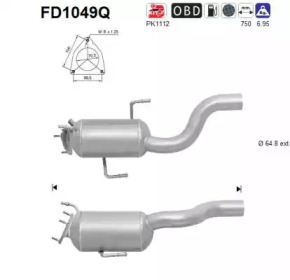 Фильтр AS FD1049Q