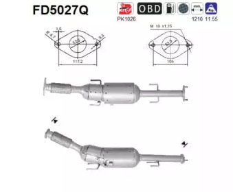 Фильтр AS FD5027Q