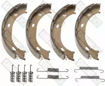 Комплект тормозных колодок, стояночная тормозная система GIRLING 5184334