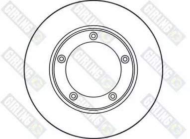Тормозной диск GIRLING 6012093