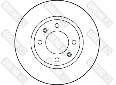 Тормозной диск GIRLING 6012163