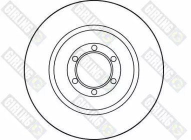 Тормозной диск GIRLING 6017154