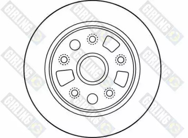 Тормозной диск GIRLING 6031174