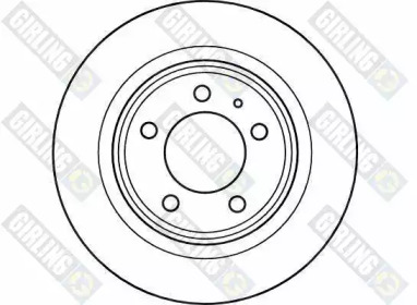 Тормозной диск GIRLING 6041364