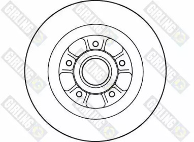 Тормозной диск GIRLING 6042274