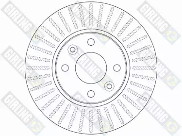 Тормозной диск GIRLING 6061861