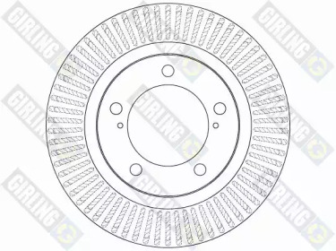 Тормозной диск GIRLING 6062395