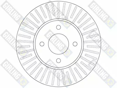 Тормозной диск GIRLING 6064301