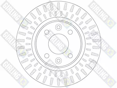 Тормозной диск GIRLING 6065341