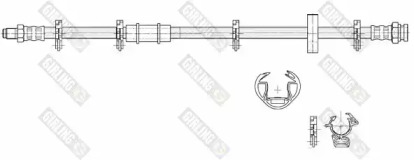 Шлангопровод GIRLING 9002217