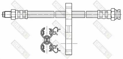 Тормозной шланг GIRLING 9002306