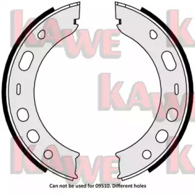 Комлект тормозных накладок KAWE 09000