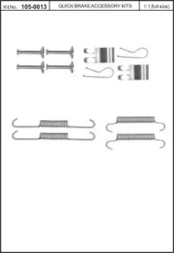 Комплектующие, стояночная тормозная система KAWE 105-0013