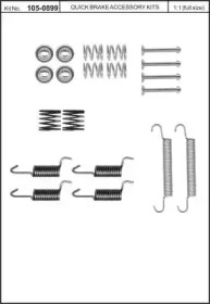Комплектующие, стояночная тормозная система KAWE 105-0899