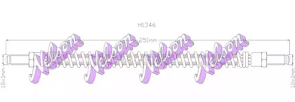 Шлангопровод KAWE H1346