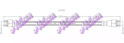 Тормозной шланг KAWE H3301