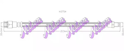 Шлангопровод KAWE H3754