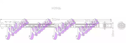 Шлангопровод KAWE H3916