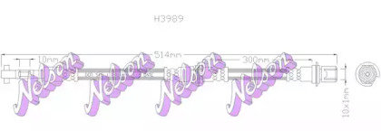 Шлангопровод KAWE H3989