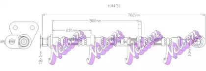 Шлангопровод KAWE H4431