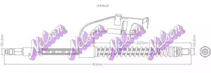 Шлангопровод KAWE H4468