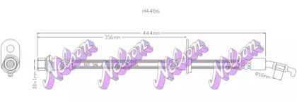 Шлангопровод KAWE H4486