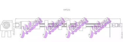 Шлангопровод KAWE H4526