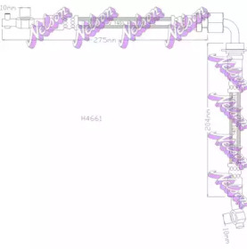 Шлангопровод KAWE H4661