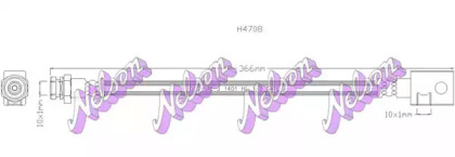 Тормозной шланг KAWE H4708