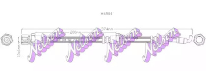 Шлангопровод KAWE H4804