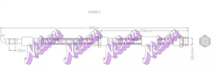 Шлангопровод KAWE H4903