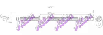 Шлангопровод KAWE H4907