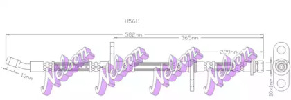 Шлангопровод KAWE H5611